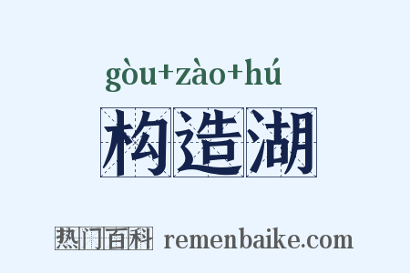 构造湖是什么意思的图片